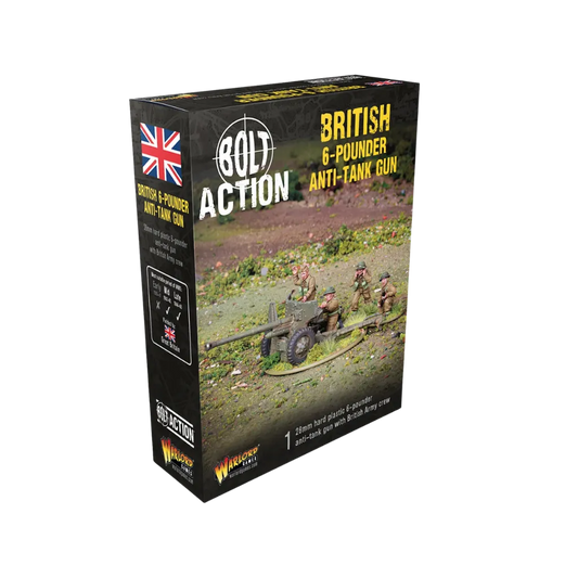 British 6-Pounder Anti-Tank Gun