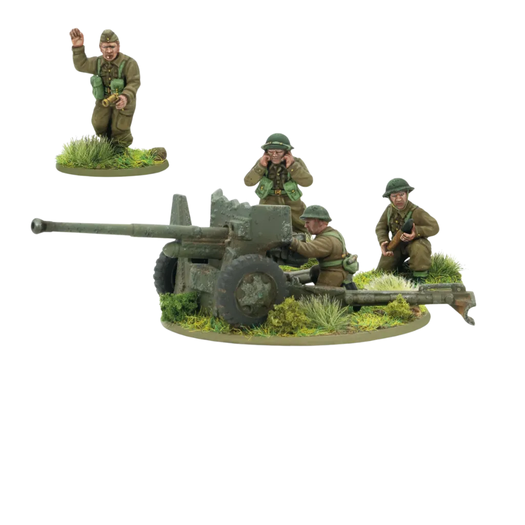 British 6-Pounder Anti-Tank Gun