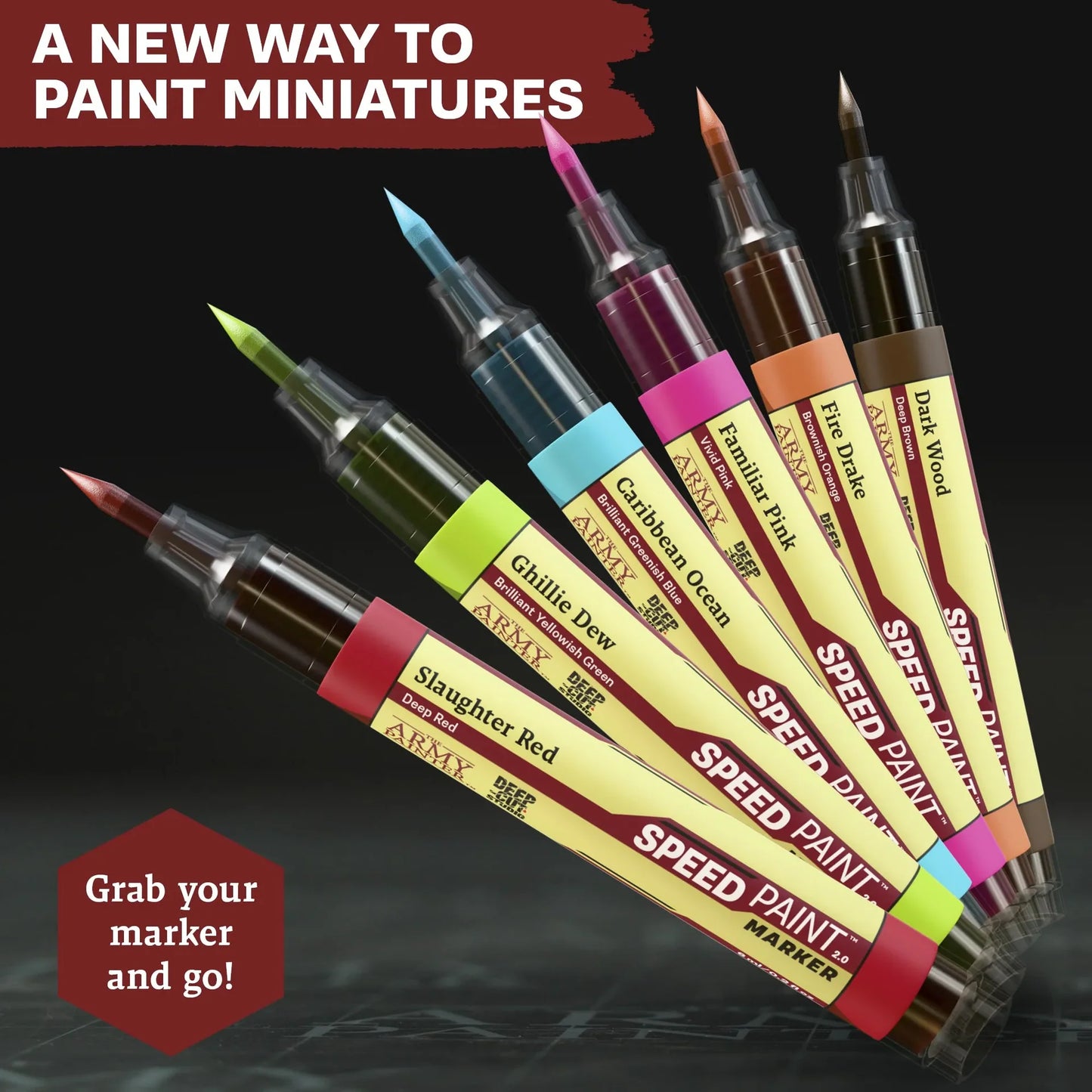 Speedpaint Marker - Most Wanted Set