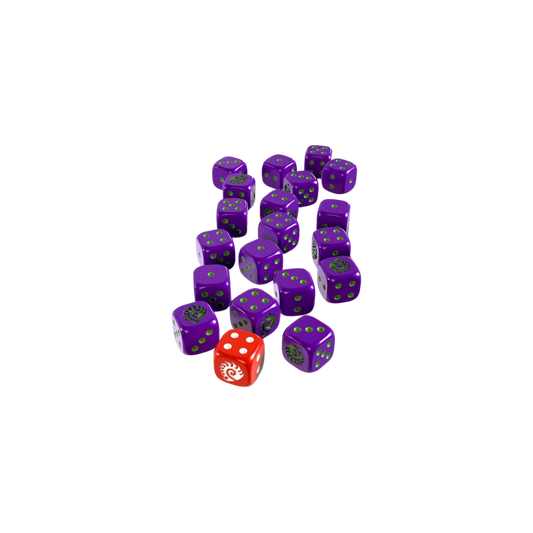 Starcraft ® Zerg Custom Dice Set
