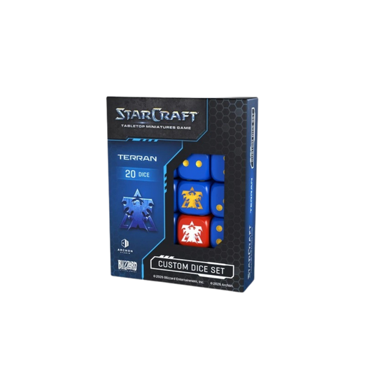 Starcraft ® Terran Custom Dice Set