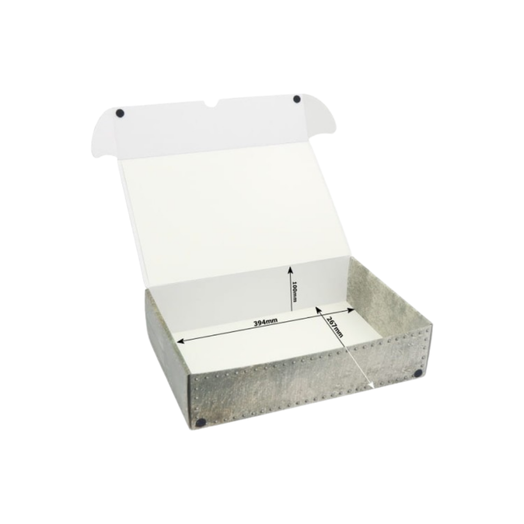 Full-size XL Box with two plates for magnetically-based miniatures