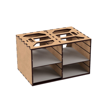 Medium Battle Case with Shelving System (Small Trays)