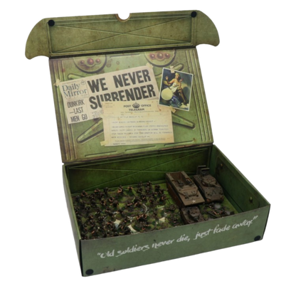Bolt Action Army Box for magnetically-based miniatures