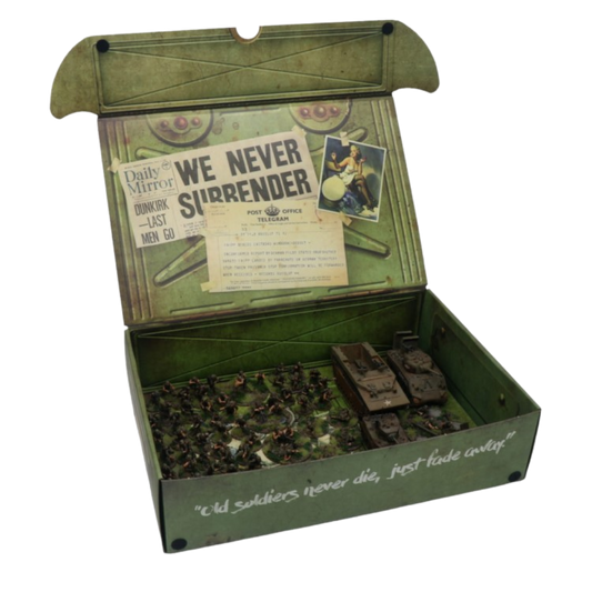 Bolt Action Army Box for magnetically-based miniatures