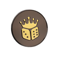 40mm Metal Coin - Alien | Red-Baron of Dice-Radaddel