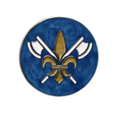 40mm Metal Coin - Chevaliers-Baron of Dice-Radaddel
