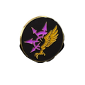 40mm Metal Coin - Children of Chaos-Baron of Dice-Radaddel