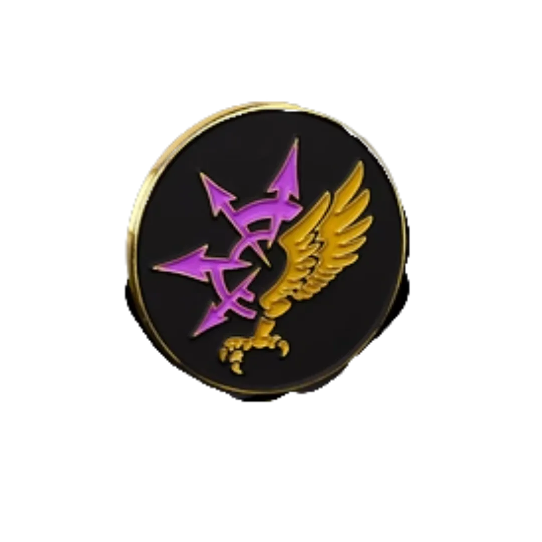 40mm Metal Coin - Children of Chaos-Baron of Dice-Radaddel