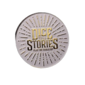 40mm Metal Coin - Dice Tell Stories-Baron of Dice-Radaddel