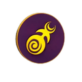 40mm Metal Coin - Gluttony-Baron of Dice-Radaddel