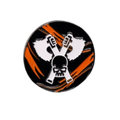40mm Metal Coin - Skull Grinders | Black Lava-Baron of Dice-Radaddel