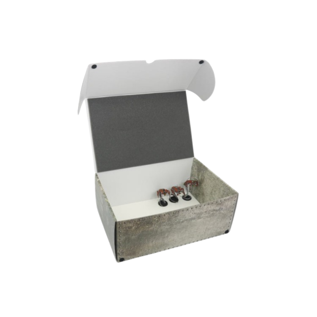 Full-size Mega Box for magnetically-based miniatures + metal plate on the inside