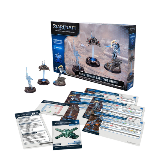 Starcraft ® Nova Terra - Terran - Hero Expansion Set