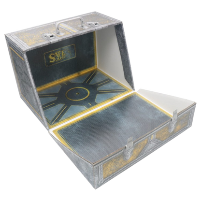 Magnetic case with 3 metal plates - coloured inside
