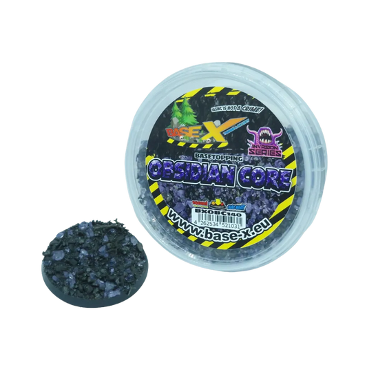 Basetopping: OBSIDIAN CORE (140ml) (invasio series)-Base X Terrain & Scenery-Radaddel