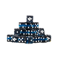Black Ice Dice Square 16mm (25 Stück)-Baron of Dice-Radaddel