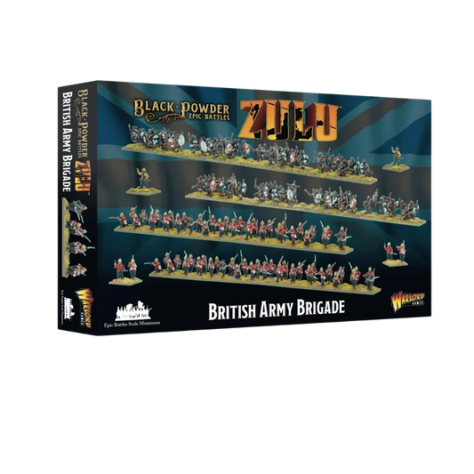 Black Powder Epic Battles: Zulu! - British Army Brigade-Warlord Games-Radaddel