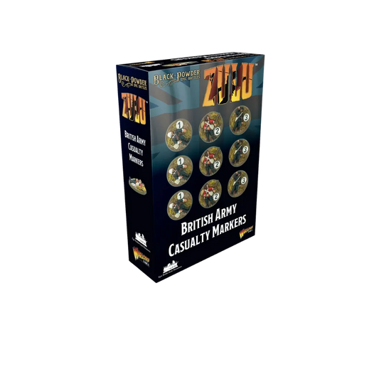 Black Powder Epic Battles: Zulu! - British Army Casualty Markers-Warlord Games-Radaddel