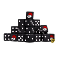 Blood Moon Dice 16mm Square (25 Stück)-Baron of Dice-Radaddel