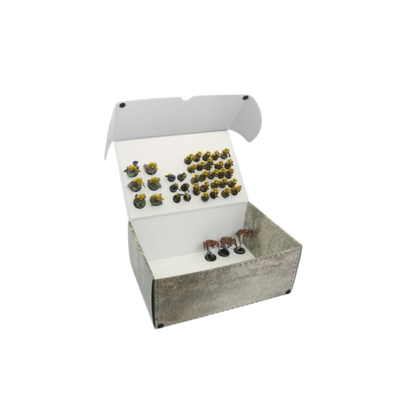 Full-size Mega Box with two plates for magnetically-based miniatures