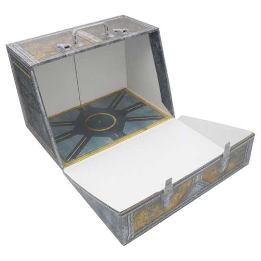 Magnetic case with 1 metal plate - coloured inside