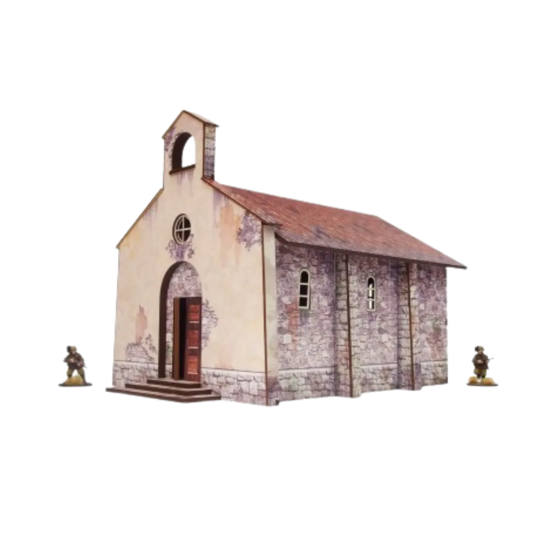 Church Italy PREPAINTED [28mm/1:56]-Micro Art Studio-Radaddel