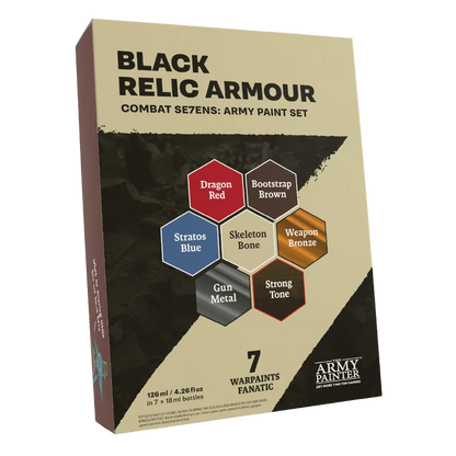 Combat Se7ens: Black Relic Armour-The Army Painter-Radaddel