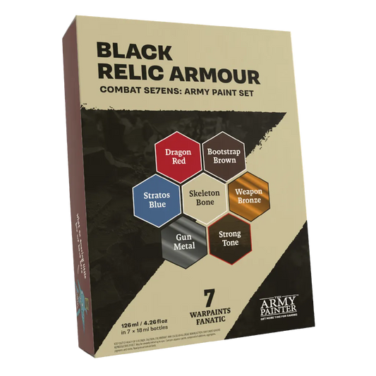 Combat Se7ens: Black Relic Armour-The Army Painter-Radaddel
