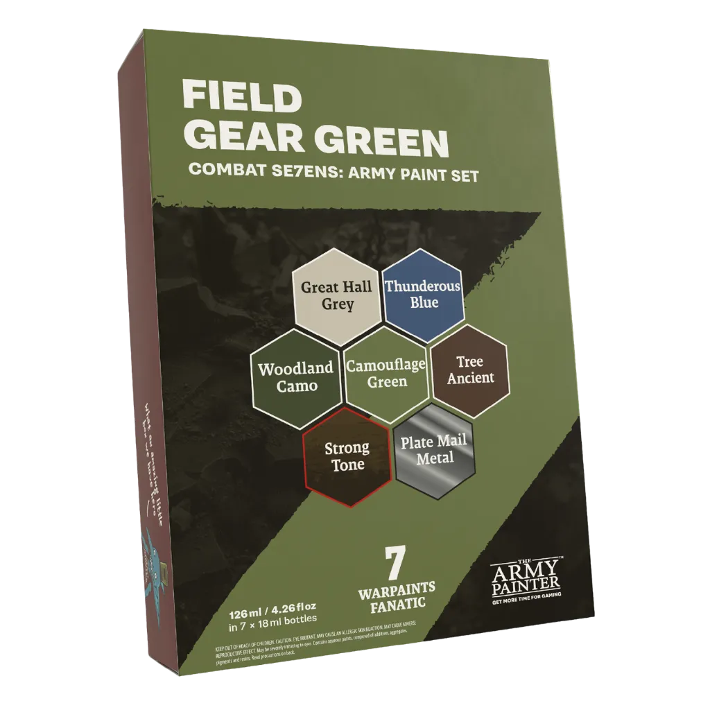 Combat Se7ens: Field Gear Green-The Army Painter-Radaddel