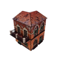 Corner Cafe Italy PREPAINTED [28mm/1:56]-Micro Art Studio-Radaddel