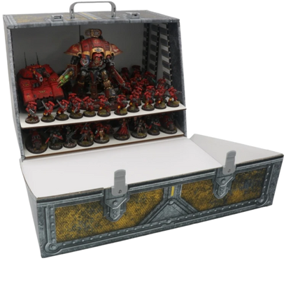 Magnetic Case with Shelving System