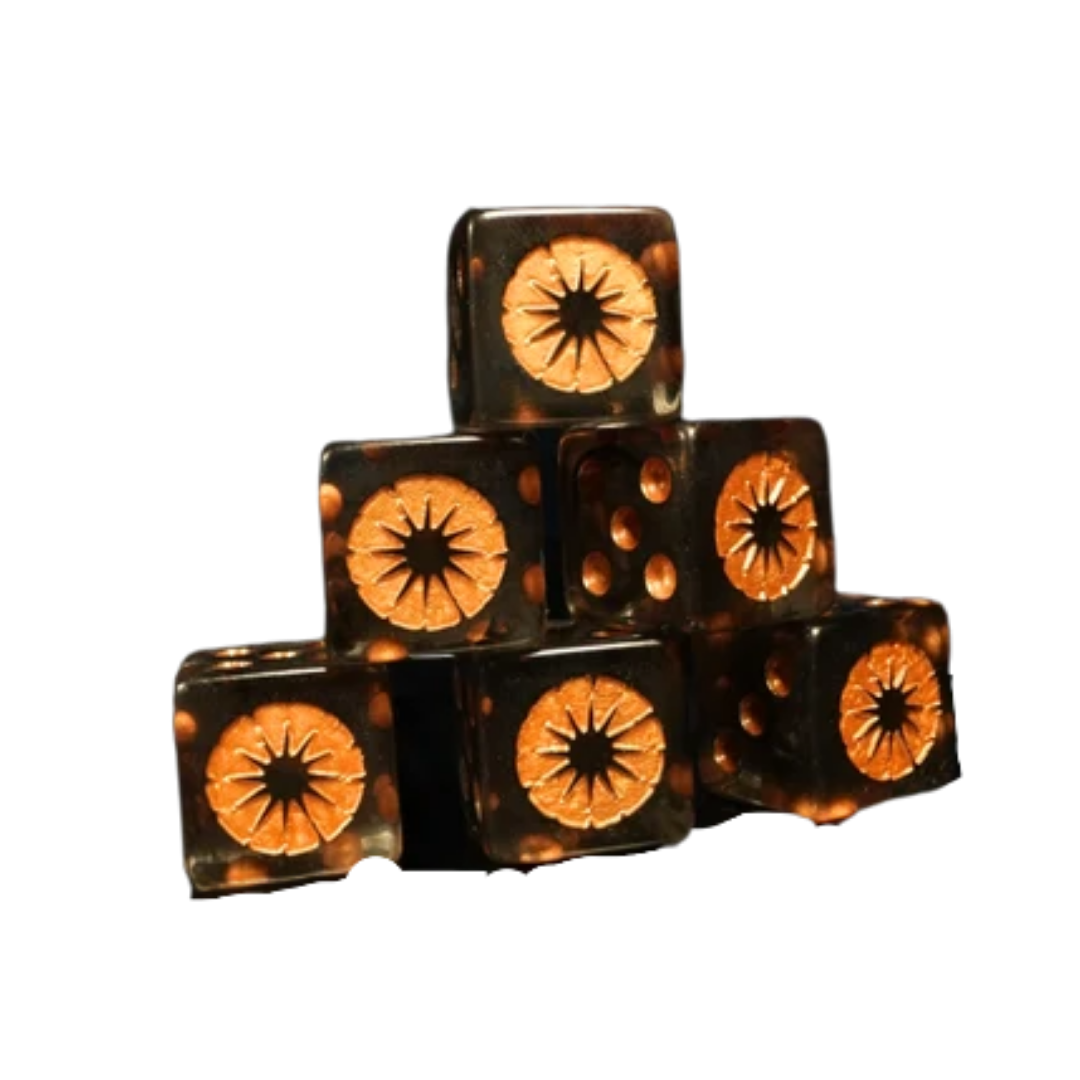 Sacred Affliction Dice 16mm Square (8 Stück)