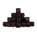 F**k Me & F**k You Dice Matte Black 16mm Round (25 Stück)-Baron of Dice-Radaddel