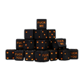 F**k Me & F**k You Dice Matte Black 16mm Square (25 Stück)-Baron of Dice-Radaddel