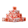 Fleur De Lis, Bloody Rose Dice 16mm Square (25 Stück)-Baron of Dice-Radaddel