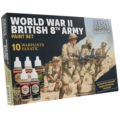 Historical: WWII British 8th Army Paint Set-The Army Painter-Radaddel