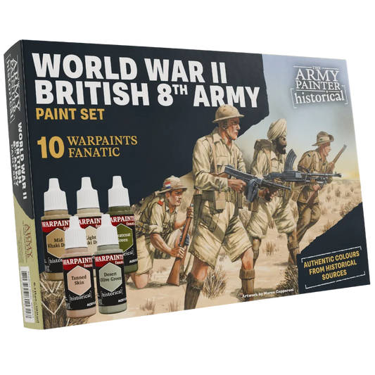 Historical: WWII British 8th Army Paint Set-The Army Painter-Radaddel