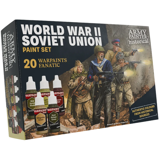 Historical: WWII Soviet Union Paint Set-The Army Painter-Radaddel