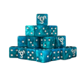 Hydra Dice 16mm Square (25 Stück)-Baron of Dice-Radaddel