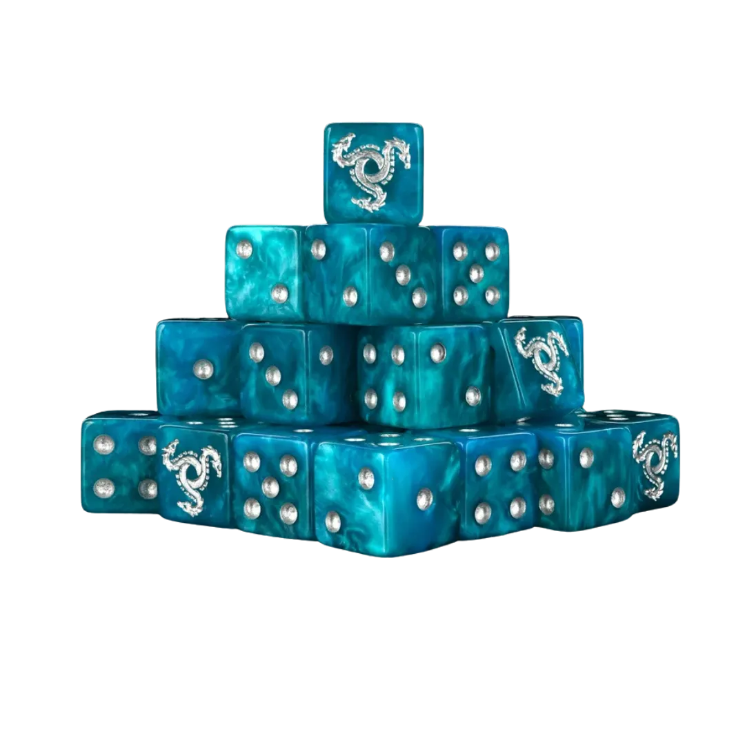Hydra Dice 16mm Square (25 Stück)-Baron of Dice-Radaddel