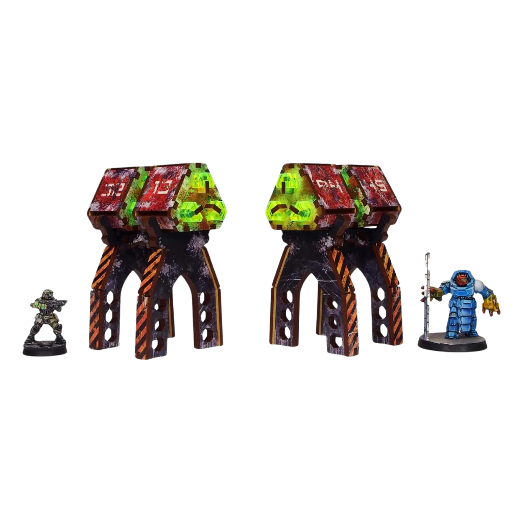 Imperial II Capacitors PREPAINTED-Micro Art Studio-Radaddel
