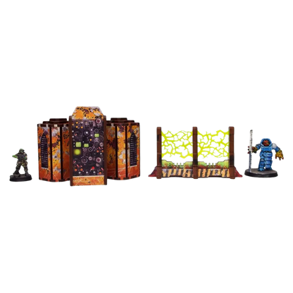 Imperial II Generatorium & Powered Fence PREPAINTED-Micro Art Studio-Radaddel