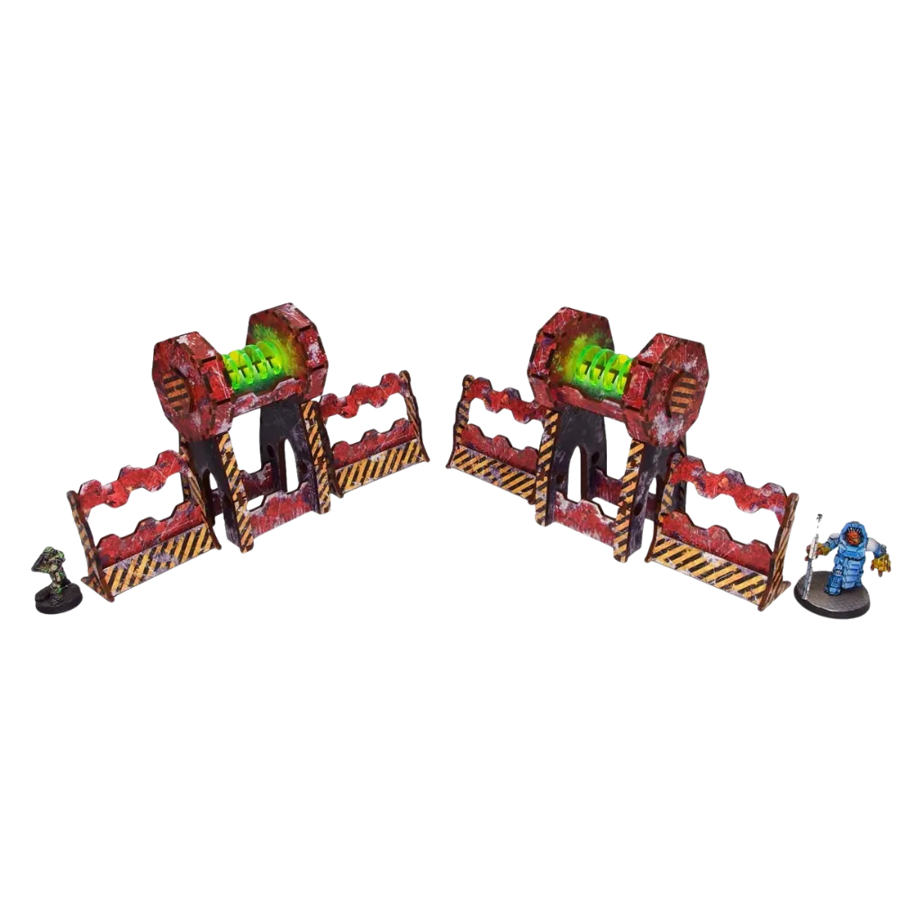 Imperial II Plasma Coil & Shields PREPAINTED-Micro Art Studio-Radaddel