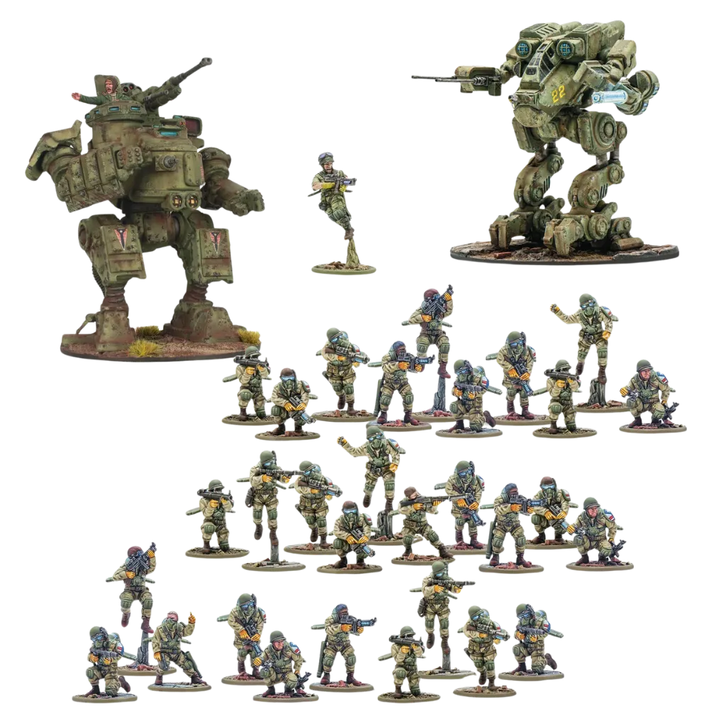 Konflikt '47 United States Rapid Deployment Force-Warlord Games-Radaddel
