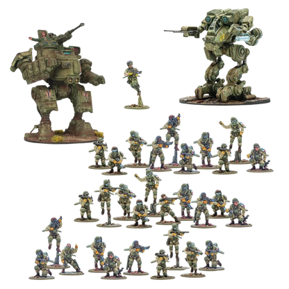 Konflikt '47 United States Rapid Deployment Force-Warlord Games-Radaddel