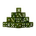 Military Sergeant, Camo Dice 16mm Square (25 Stück)-Baron of Dice-Radaddel
