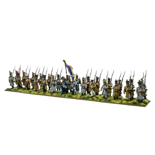 Napoleonic Late French Light Infantry-Warlord Games-Radaddel