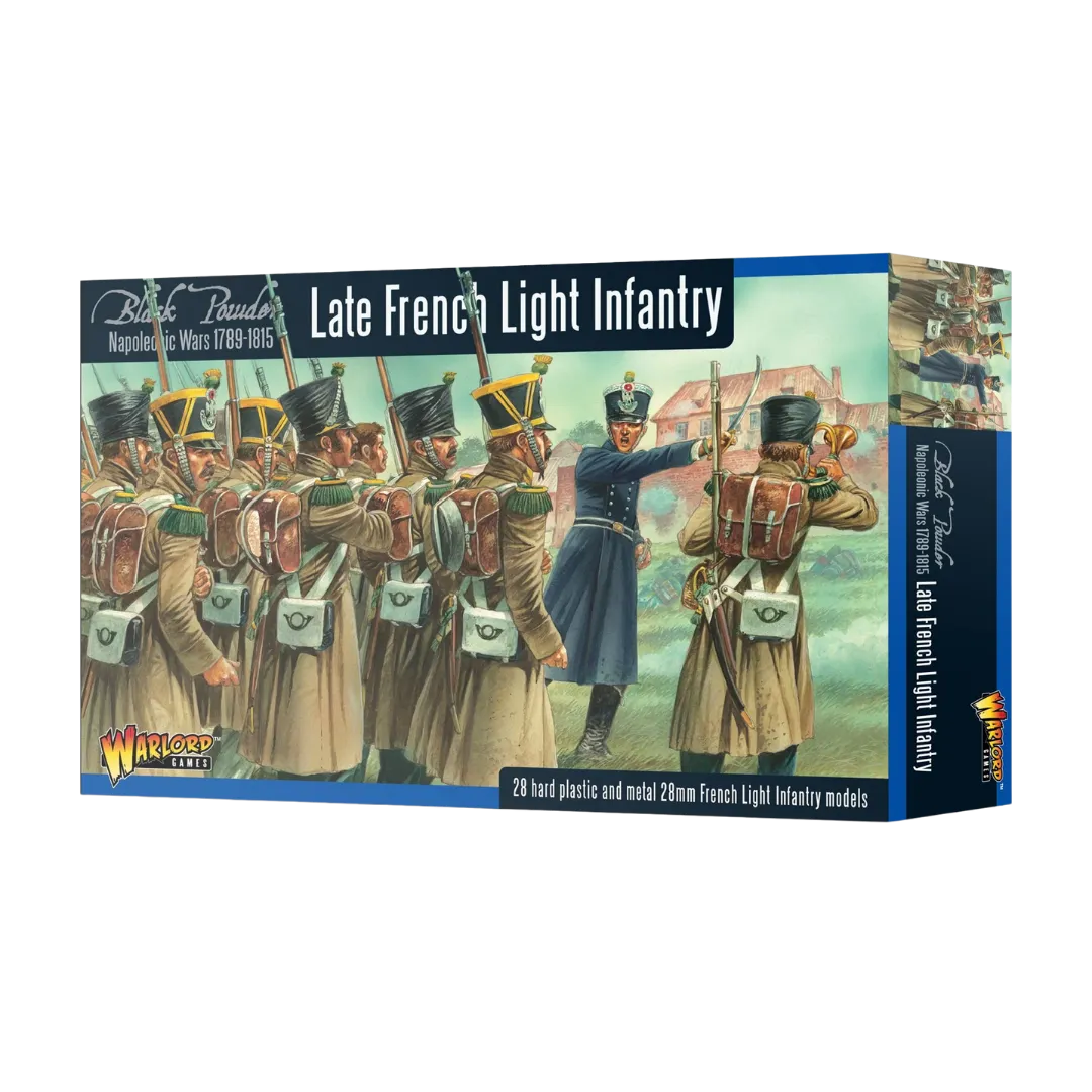 Napoleonic Late French Light Infantry-Warlord Games-Radaddel