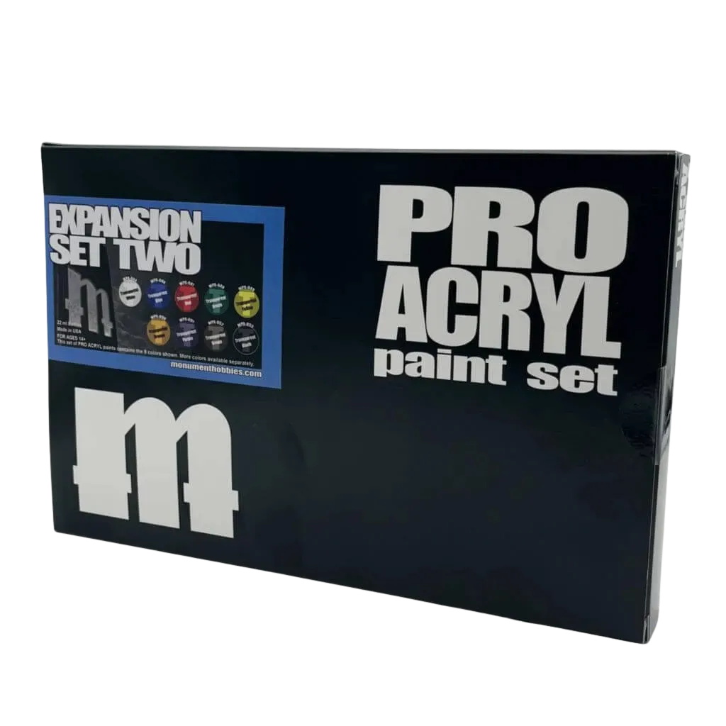 Pro Acryl Expansion Set #2 - Transparents 2.0 (9x22ml)-Monument Hobbies-Radaddel